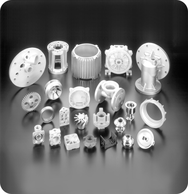 Pump, fluid, chemical, and machinery components, etc.